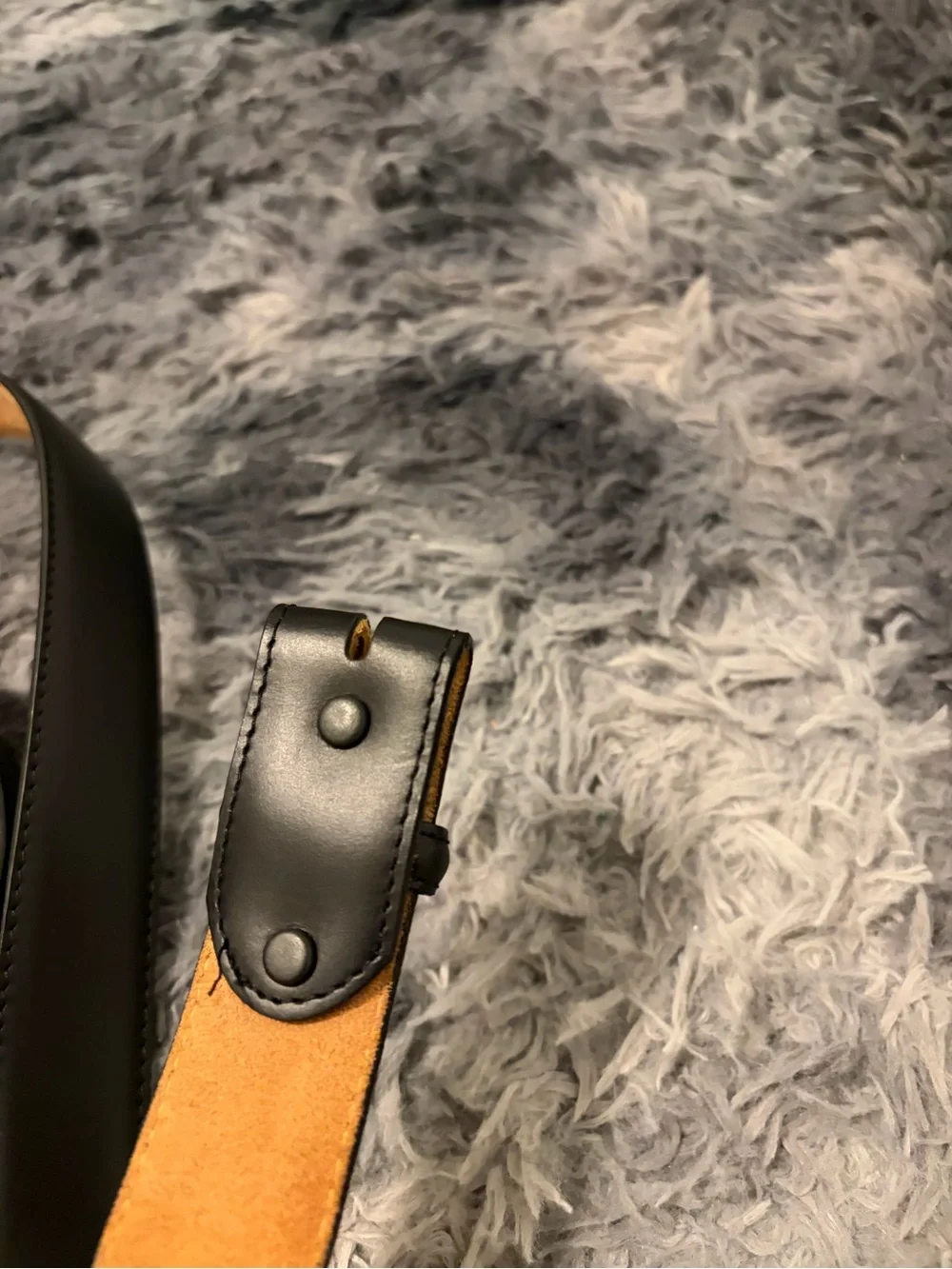 Tony Lama 0203L  Leather Western Belt Strap Only Sz 44 USA Replacement No Buckle